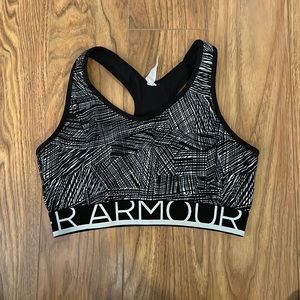 Black Under Armour Sports Bra